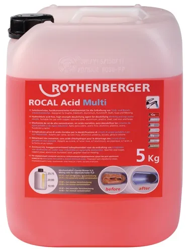 Entkalkungskonzentrat ROCAL Acid Multi Konzentrat 10kg Kanister ROTHENBERGER