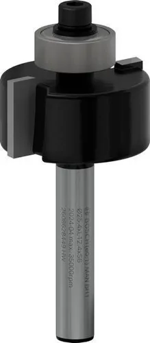 Bosch Falzfräser Arbeits-L.12,4mm Schaft 6mm D.25,4mm