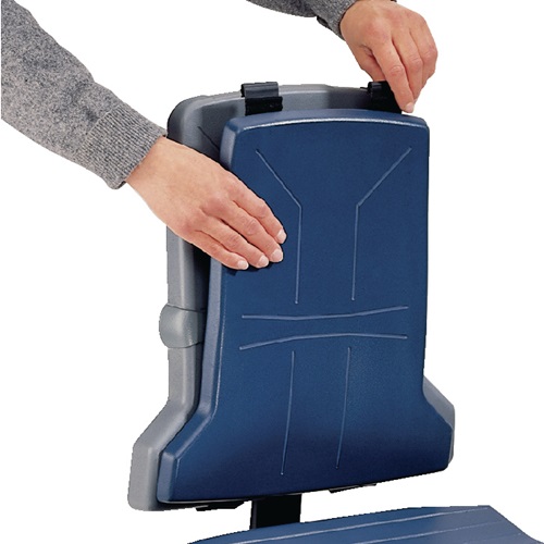 Polster Sintec Integralschaumpolster blau f.Sitz/Lehne