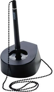 HAN Kugelschreiberständer SALSA 1770-13 +Kette schwarz