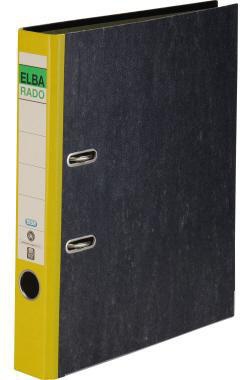 ELBA Ordner ELBArado 100022595 DIN A4 50mm Pappe gelb