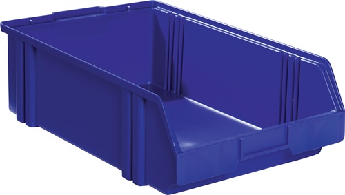 Sichtlagerkasten LK L500/450xB300xH145mm PS blau LA-KA-PE