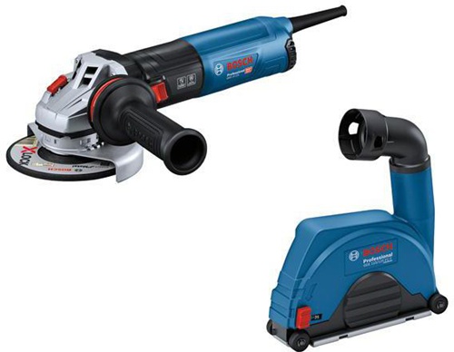 Bosch Elektrogeräte-Set GWS 14-125 + GDE 115/125 FC-T 2tlg. 