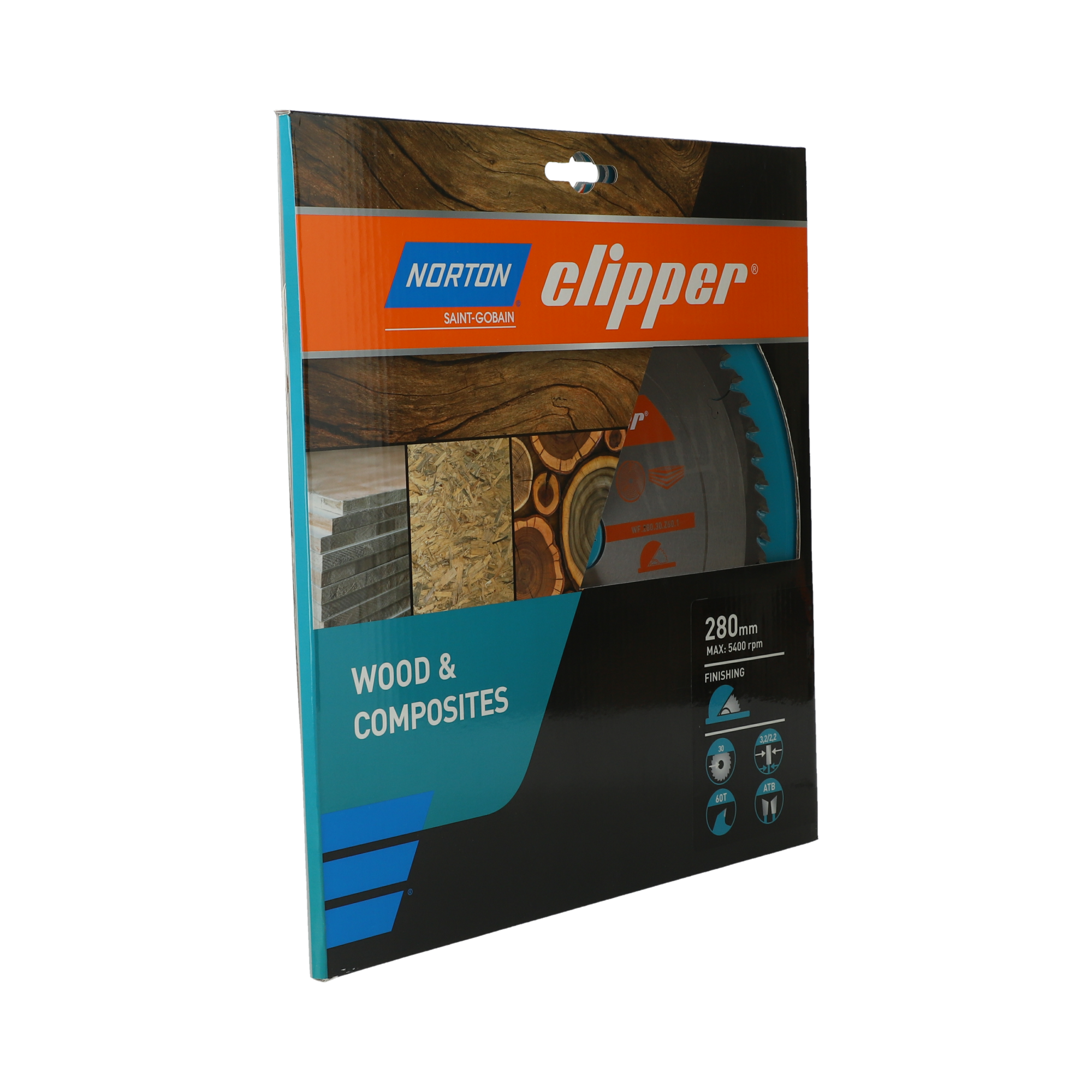 Norton Clipper Tischkreissägeblatt Pro Wood Finishing