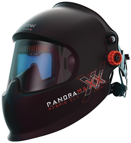 Laserhelm Panoramaxx Hybrid schwarz 50 x 100 mm OPTREL