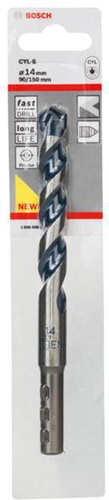 Bosch Betonbohrer CYL-5 Blue Granite D.14mm Arbeits-L.90mm L.150mm
