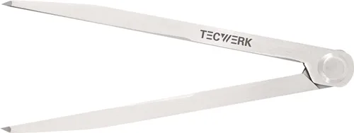TECWERK Spitzzirkel L.200mm m.Nietscharnier