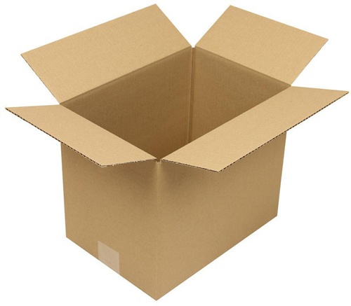 Faltkarton 1-wellig Höhenrillung Maße 305x215x250mm A4 Qualität 1.20 B braun