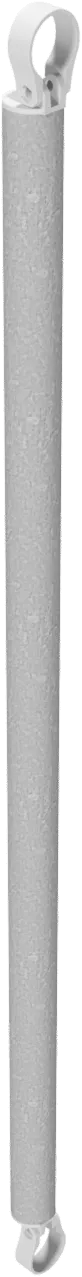 SCHAKE Querrohr Ø 60 mm 1500 mm verzinkt mit Aluschellen