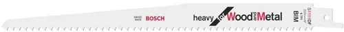Bosch Säbelsägeblatt S 1111DF Heavy for Wood and Metal L.225mm Dicke 1,25mm BIM 2 St.