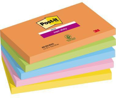 Post-it Haftnotiz 655-5SS-BOOS 127x76mm 90Blatt 5St.