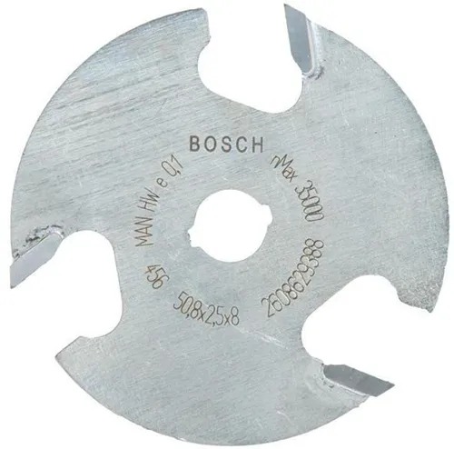 Bosch Scheibennutfräser Expert for Wood Arbeits-L.2,5mm D.50,8mm L.8mm Schaft8mm