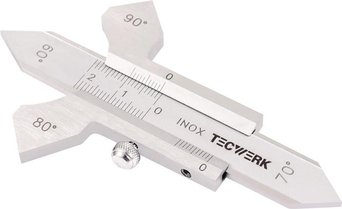 Schweißnahtschiebelehre Messber.0-20mm TECWERK
