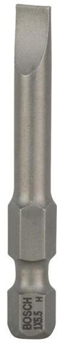Bosch Schrauberbit Extra-Hart ISO1173 E6.3 S1,0x5,5mm L.49mm 1/4Zoll-Außen-6kt 3erPack