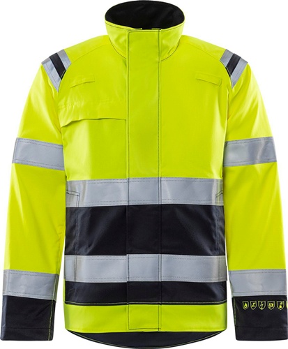 FRISTADS Stretchjacke Flamestat High Vis 4160 ATHF Gr.M gelb/marine