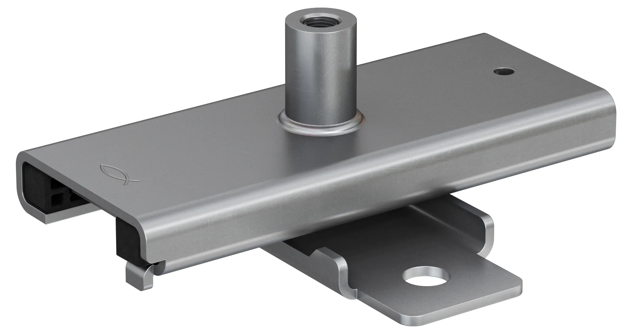 fischer Schiebegleiter mittelschwer FASM1 M10/12 Edelstahl A4