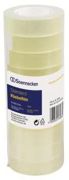 Soennecken Klebefilm 5844 15mmx33m transparent 10 St./Pack.