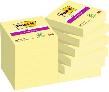 Post-it Haftnotiz 622-12SSCY 47,6x47,6mm 90Bl ge 12St