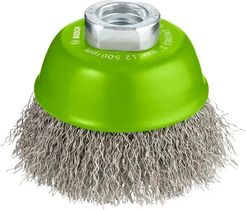 Bosch Topfbürste PRO Stainless Steel clean D.75mm Draht-St.0,3mm Edelstahl M14