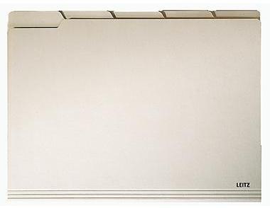 Leitz Einstellmappe 24340011 DIN A4 230g Karton chamois 100 St./Pack.