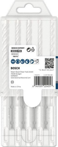 Bosch Hammerbohrer PRO 5tlg. D.6-10mm Arbeits-L.100mm SDS plus-5X