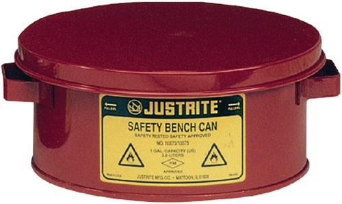 Tränkbehälter 4,0l Stahlbl.D238xH114mm JUSTRITE