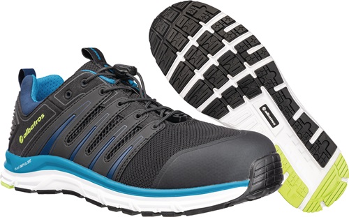 Sicherheitsschuh BREEZE IMPULSE LOW Gr.39 schwarz/blau S1P ESD HRO SRA