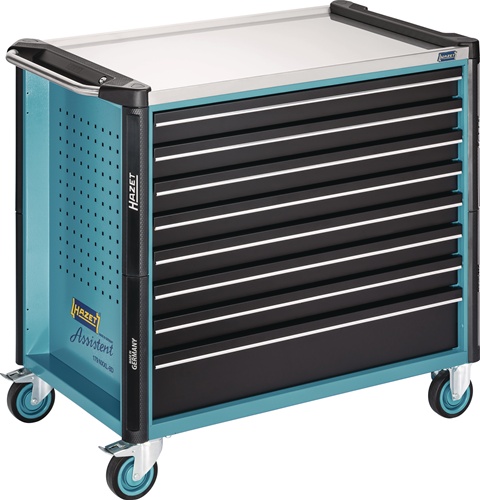 Wkz.wagen 179NXXL-8D B1133xT642xH1020mm 1000kg 8 Schubl.leer Stahlbl.HAZET