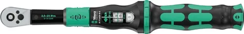 Drehmomentschlüssel Click-Torque Lock A 5 R/L 1/4 Zoll 2,5-25 Nm WERA
