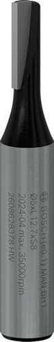 Bosch Nutfräser Standard for Wood Arbeits-L.12,7mm D.5mm L.51mm Schaft 8mm