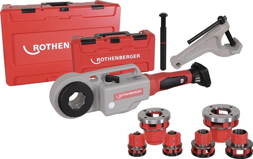 Akku-Gewindeschneidmas. SUPERTRONIC®2000E CAS 13-60mm 58 U/min 1/2-2Zoll m.Köpfe