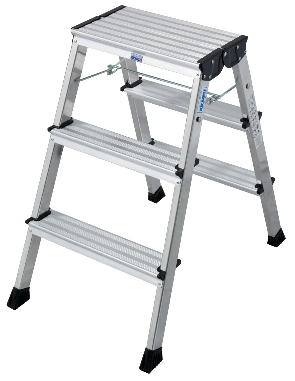 Krause MONTO Rolly Doppel-KlappTritt 2x3 Stufen