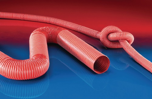 Absaug- u.Gebläseschlauch SIL 391 ONE ID 57mm AD 61,00mm 2mm L.4m Rl.