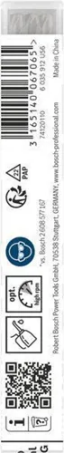 Bosch Metallbohrer PRO Metal Arbeits-L.78mm D.4mm L.119mm Typ N HSS-G 5St.
