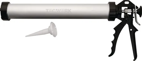 TECWERK Handfugenpistole Profi geschl.f.310ml Kartuschen/Beutel b.600ml