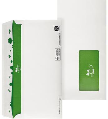 beECO Briefumschlag 02720161 lang mF hk ws 500 St./Pack.