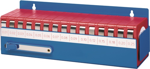 TECWERK Fühlerlehrenbandset 0,3-1mm L.5m B.12,7mm 