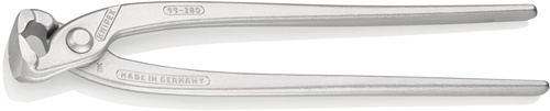 Monierzange L.280mm glanzverzinkt KNIPEX