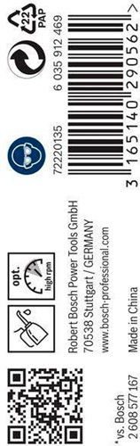 Bosch Metallbohrer PRO Metal Arbeits-L.36mm D.3,2mm L.65mm 10St.