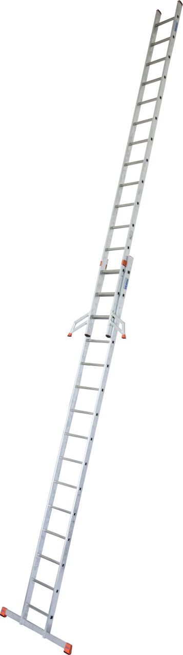 Krause MONTO Fabilo Sprossen-SchiebeLeiter 2x15 Sprossen