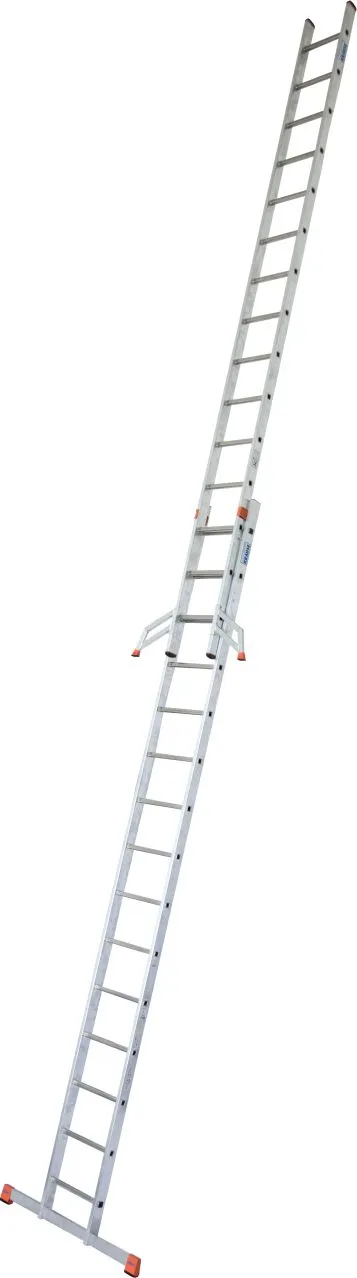Krause MONTO Fabilo Sprossen-SchiebeLeiter 2x15 Sprossen