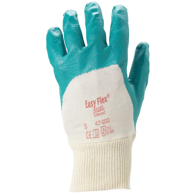 ANSELL Schutzhandschuh EASY FLEX grün/weiß (47-200)