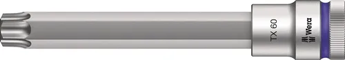Steckschlüsseleinsatz 8767 C HF TORX® 1/2 Zoll T60 L.140mm WERA