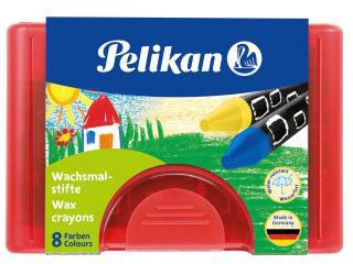 Pelikan Wachsmalstift 665/8 WF 723148 sortiert 8 St./Pack.