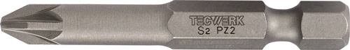 TECWERK Bit 1/4 Zoll PZD 2 L.50mm