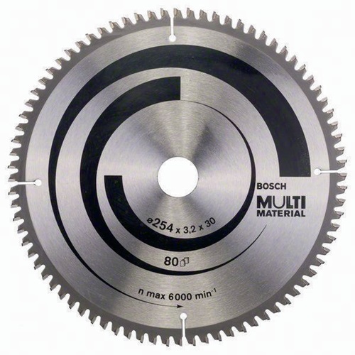 Bosch Kreissägeblatt AD 254mm Z.80 HLTCG Bohr.30mm Schnitt-B.3,2mm HM