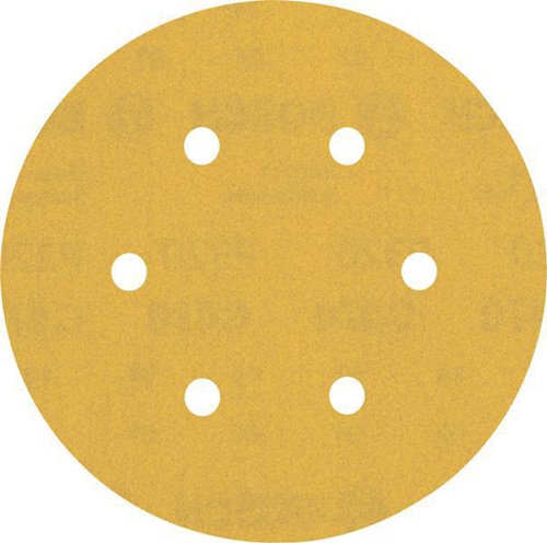 Bosch Schleifpapier EXPERT C470 D.150mm Körnung 320 6Löcher f.Exzenterschl.5 St.