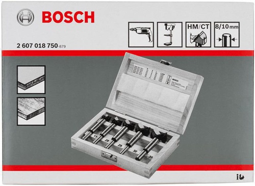 Bosch Kunstbohrer-Set 5tlg. D.15-35mm L.90mm hartmetallbestückt