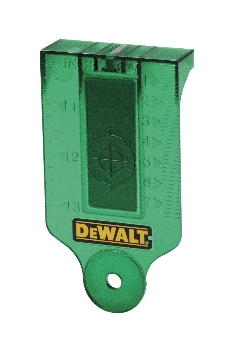 DEWALT DE0730G-XJ Laser-Zielkarte, grün