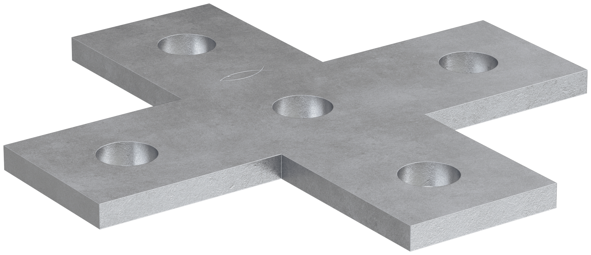 fischer Flachfitting FFF 5C feuerverzinkt